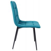 Стул Алвест AV 406-N темно-бирюзовый бархат H-56/черный купить в Минске Стул Алвест AV 406-N темно-бирюзовый бархат H-56/черный купить в Минске